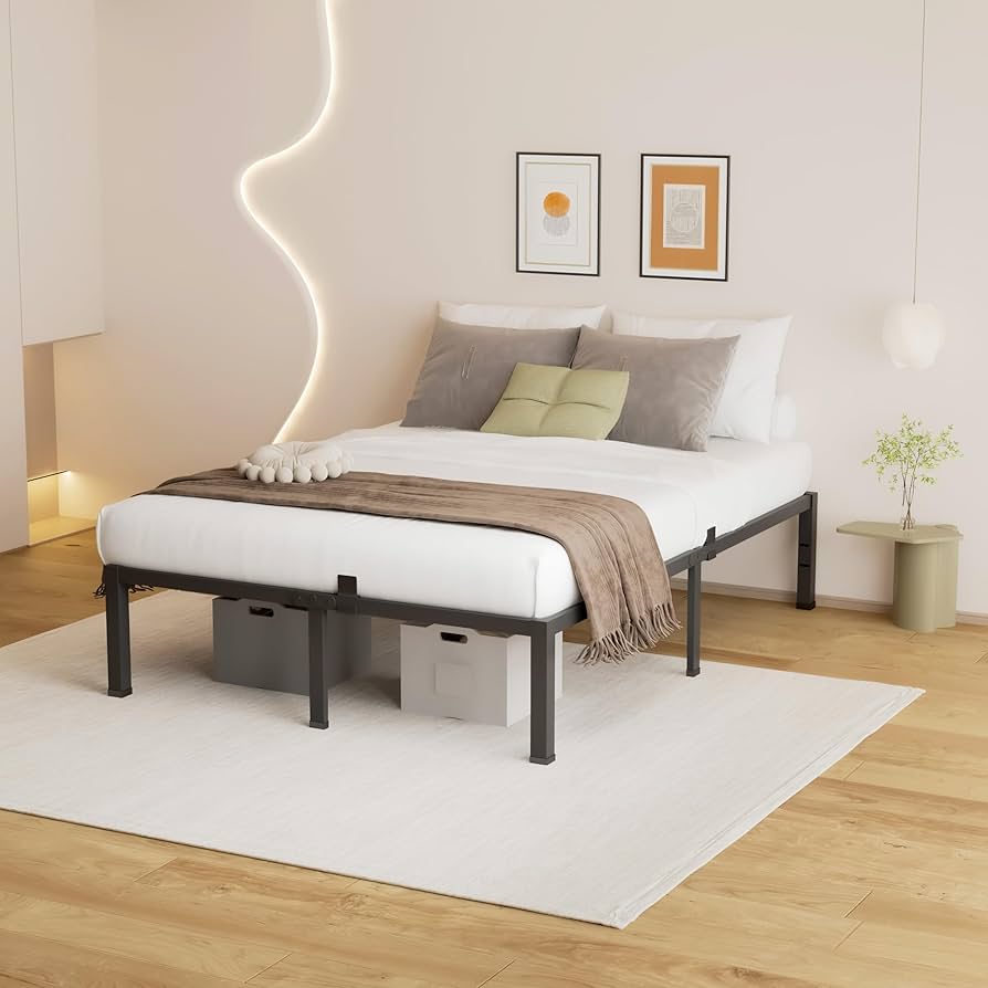 Amazon.com: Superay 14 Inches Full Size Bed Frame, Heavy